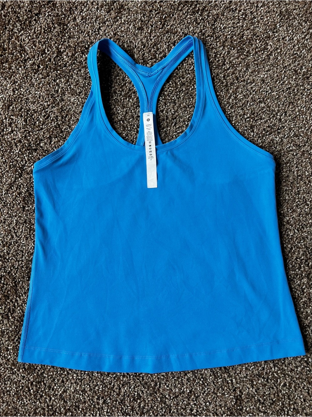 lululemon athletica Sky Blue Racerback Tank